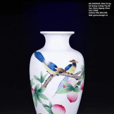 BÌNH VẼ TAY SỨ XƯƠNG TRƯỜNG THỌ ĐỒ